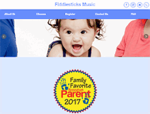 Tablet Screenshot of fiddlesticks-music.com